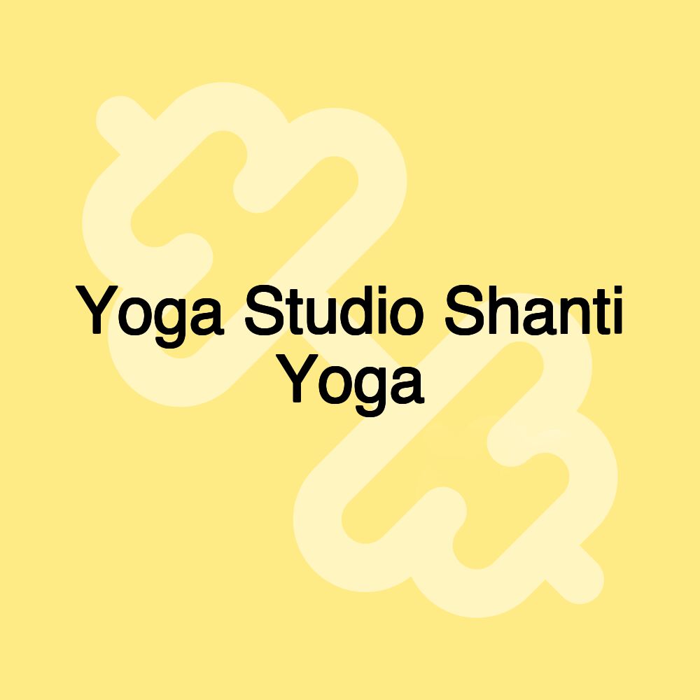 Yoga Studio Shanti Yoga