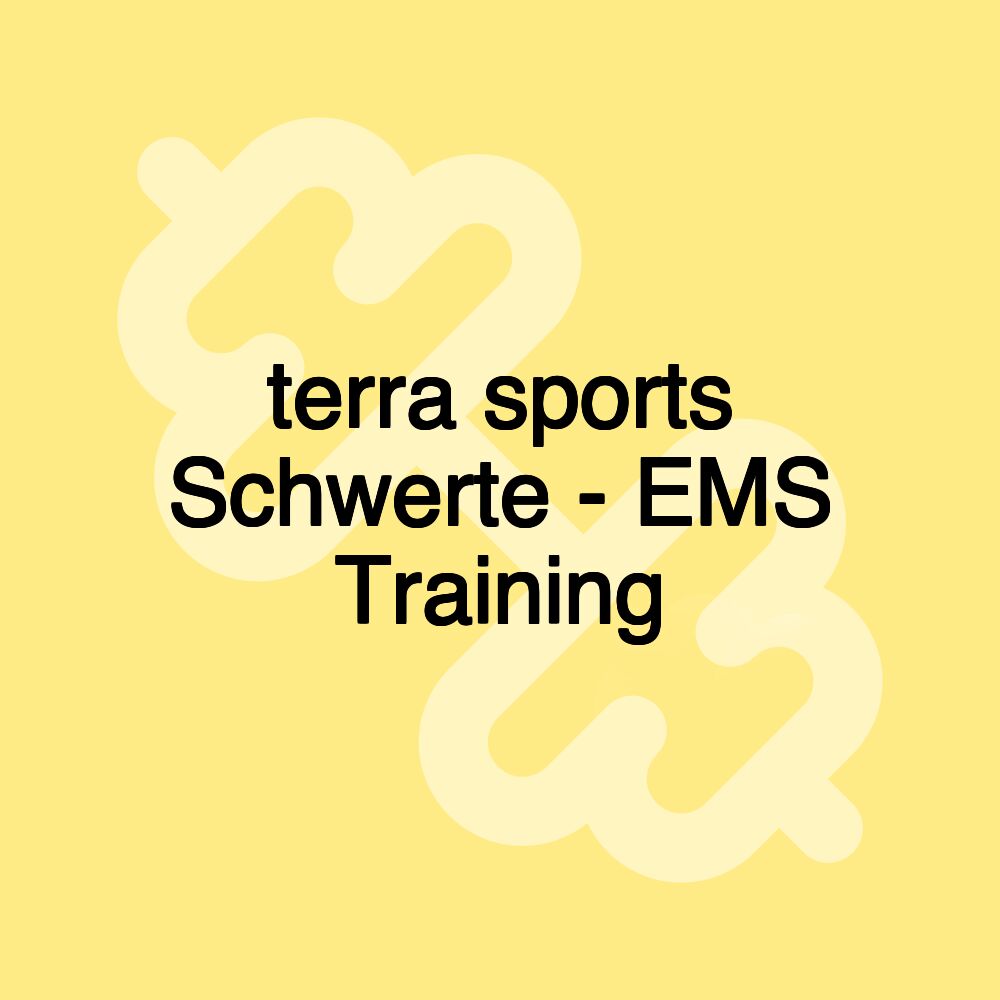 terra sports Schwerte - EMS Training terra sports Schwerte - EMS Training