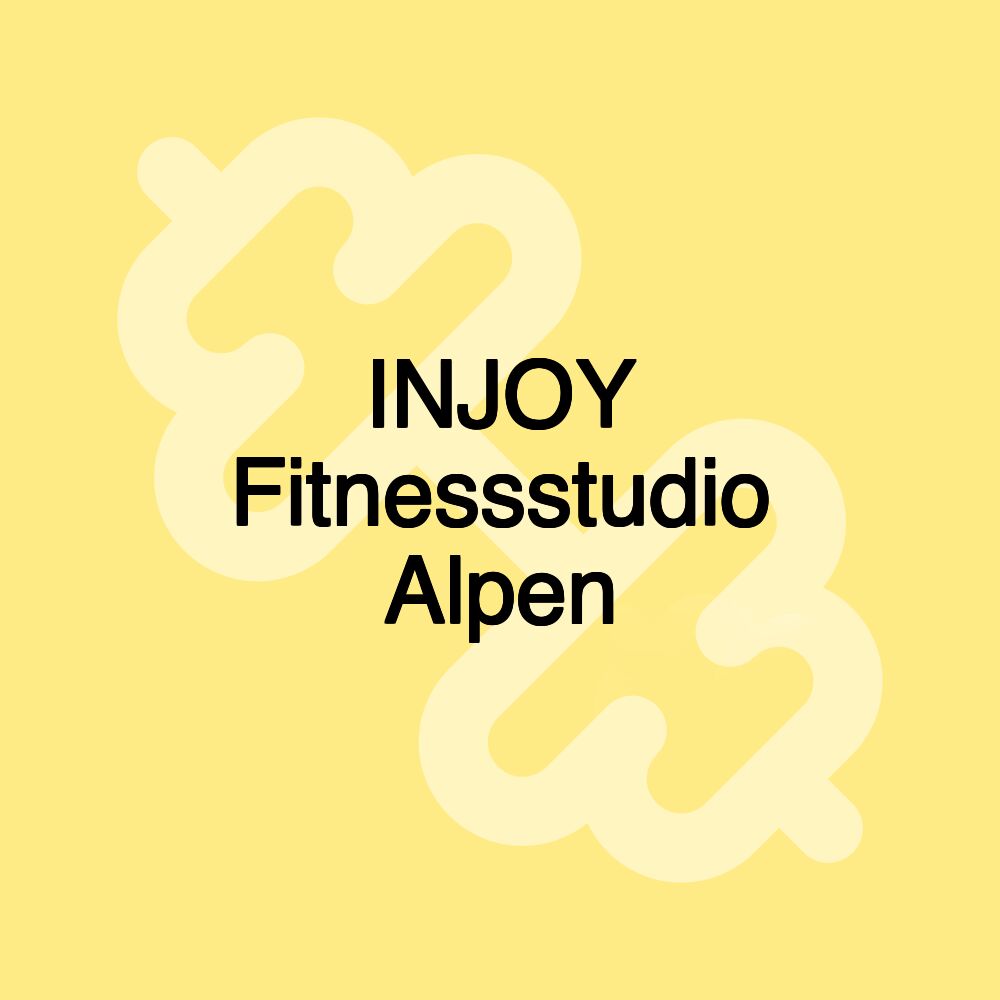 INJOY Fitnessstudio Alpen