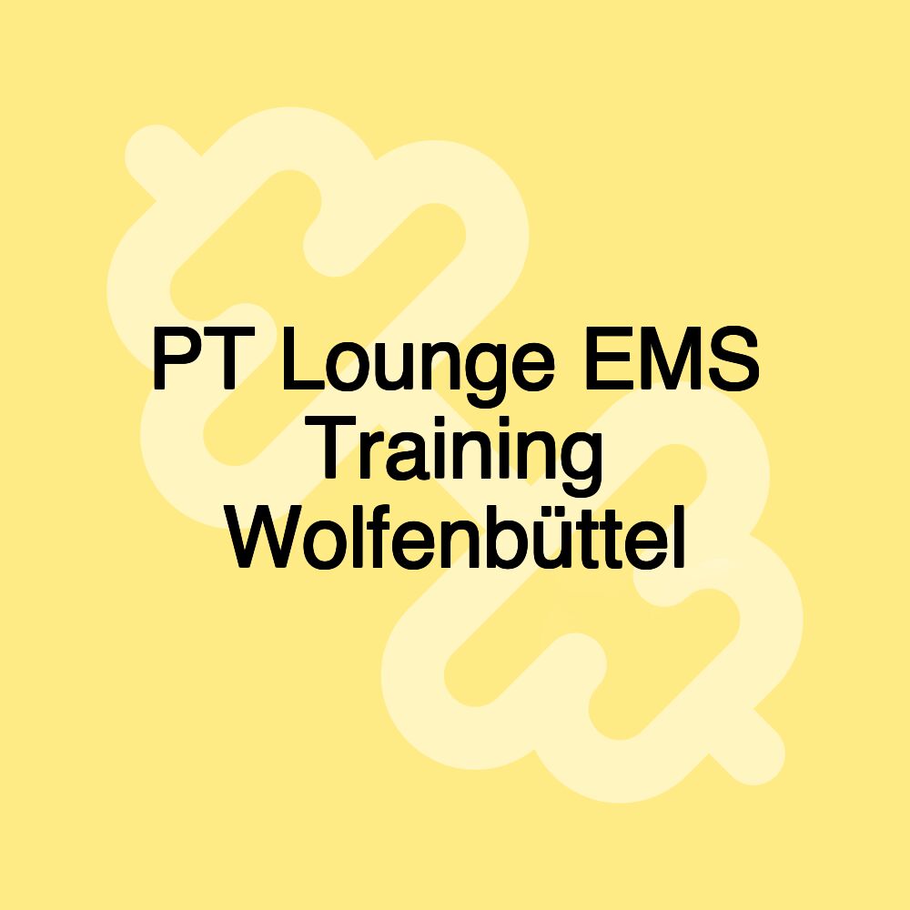 PT Lounge EMS Training Wolfenbüttel