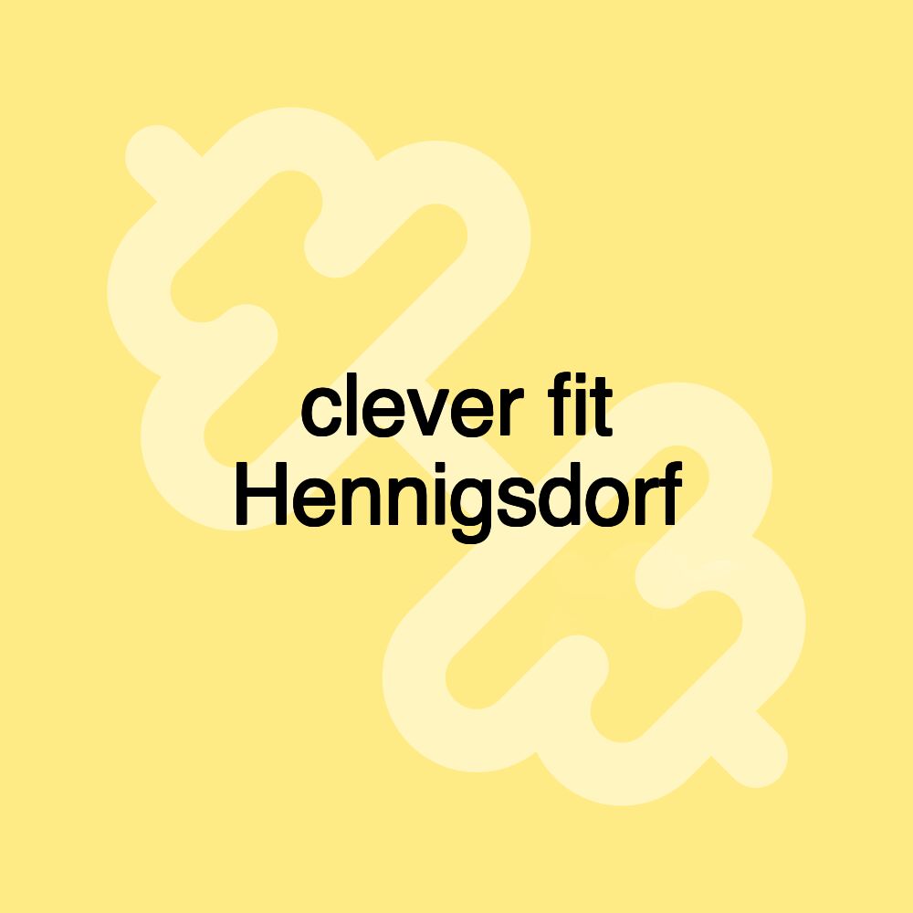 clever fit Hennigsdorf