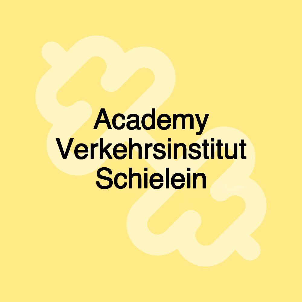 Academy Verkehrsinstitut Schielein Academy Verkehrsinstitut Schielein