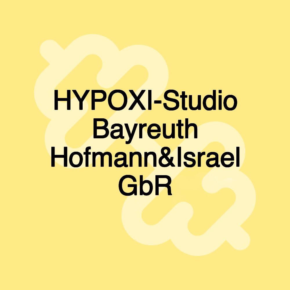 HYPOXI-Studio Bayreuth Hofmann&Israel GbR