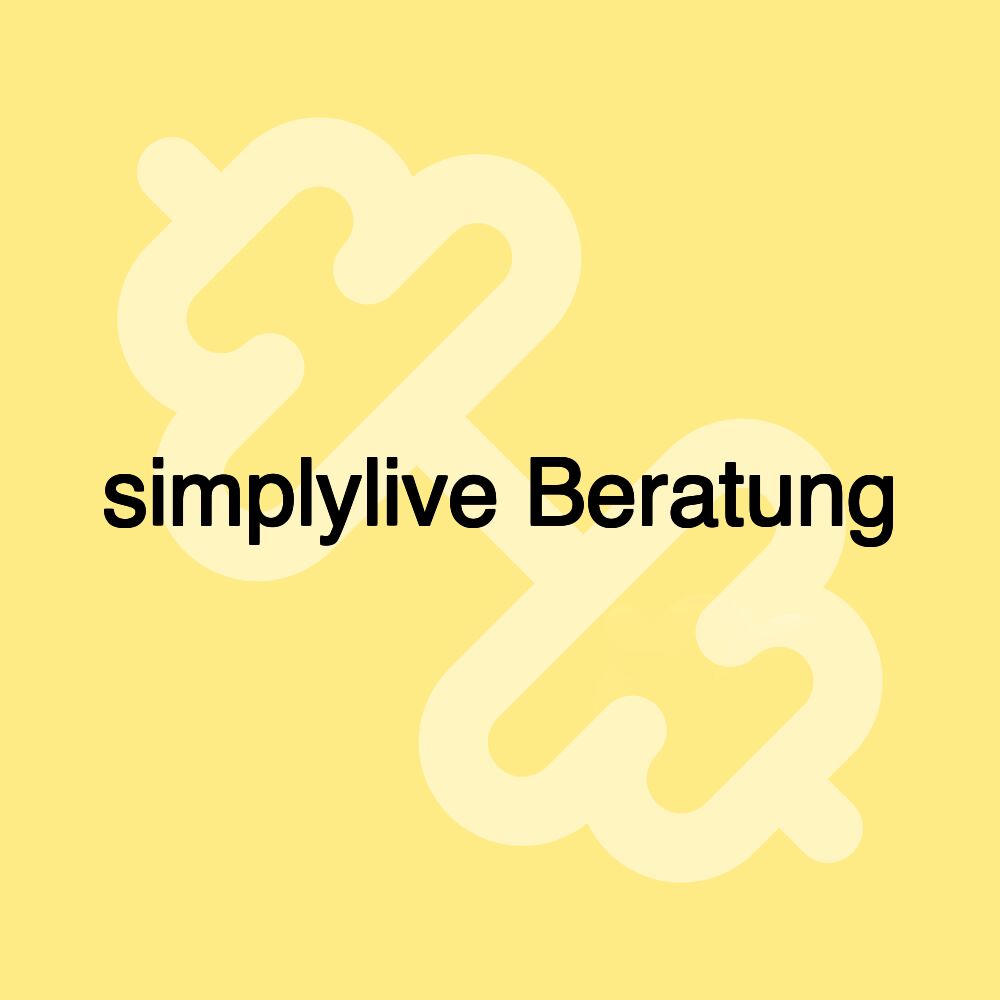 simplylive Beratung