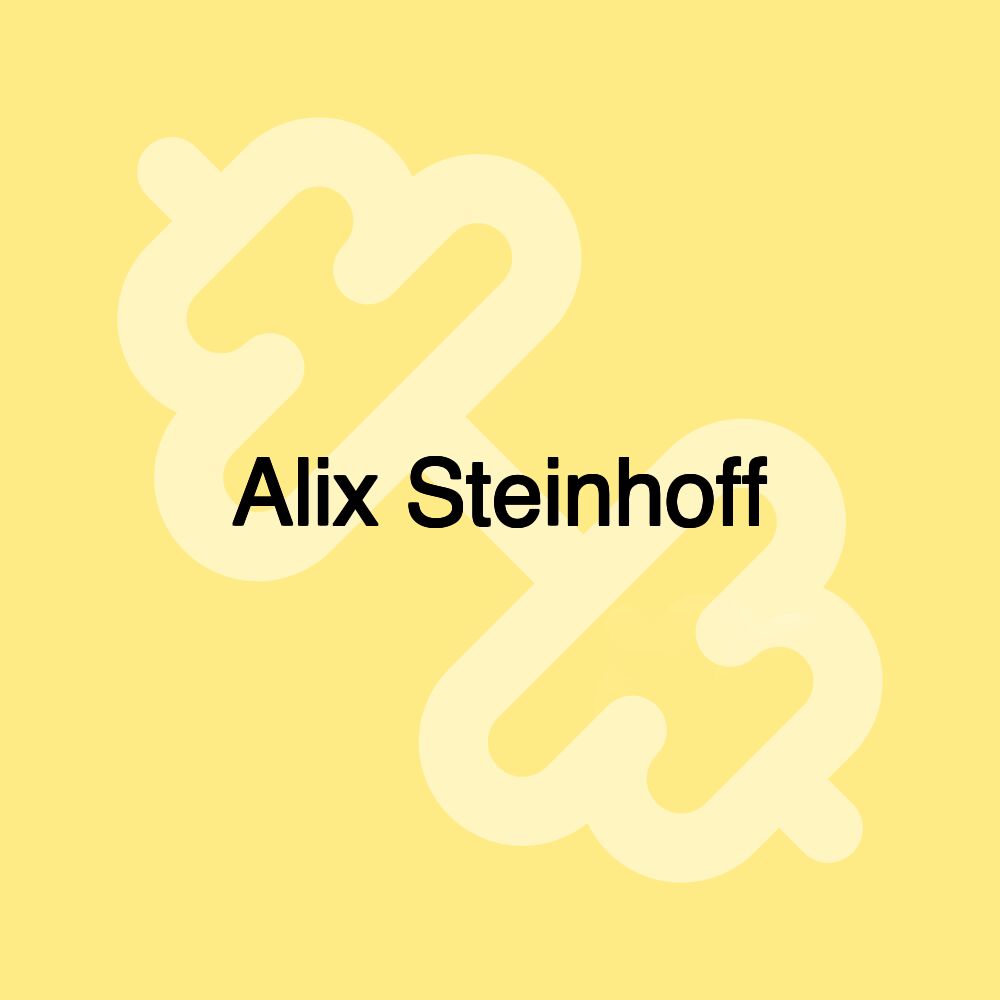 Alix Steinhoff Alix Steinhoff
