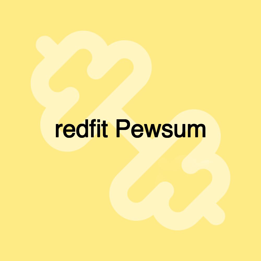 redfit Pewsum