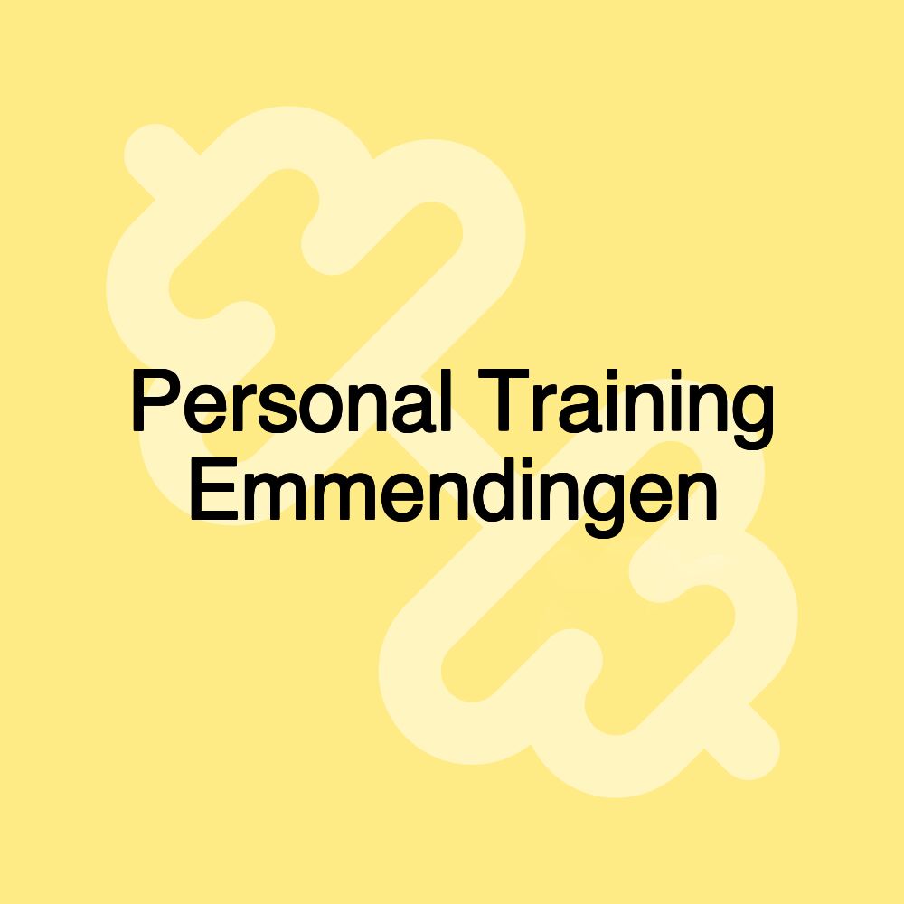 Personal Training Emmendingen