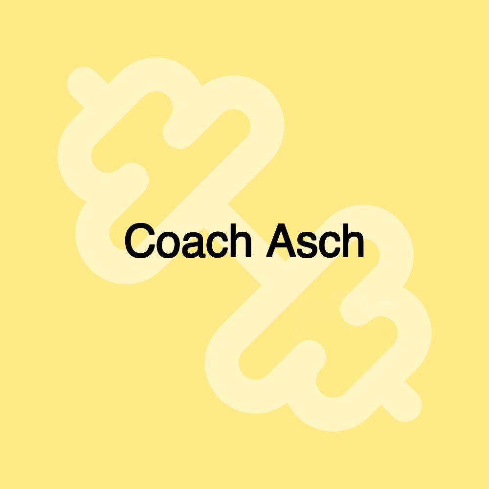 Coach Asch