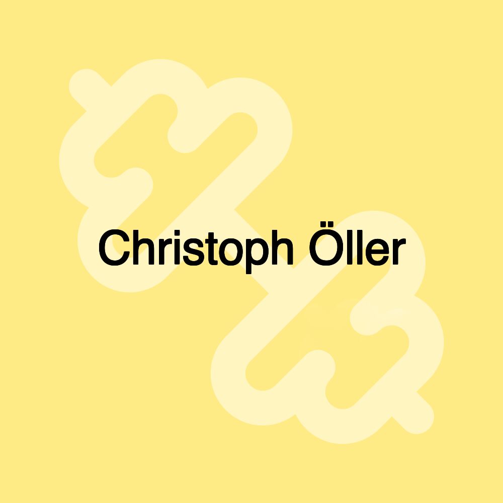 Christoph Öller