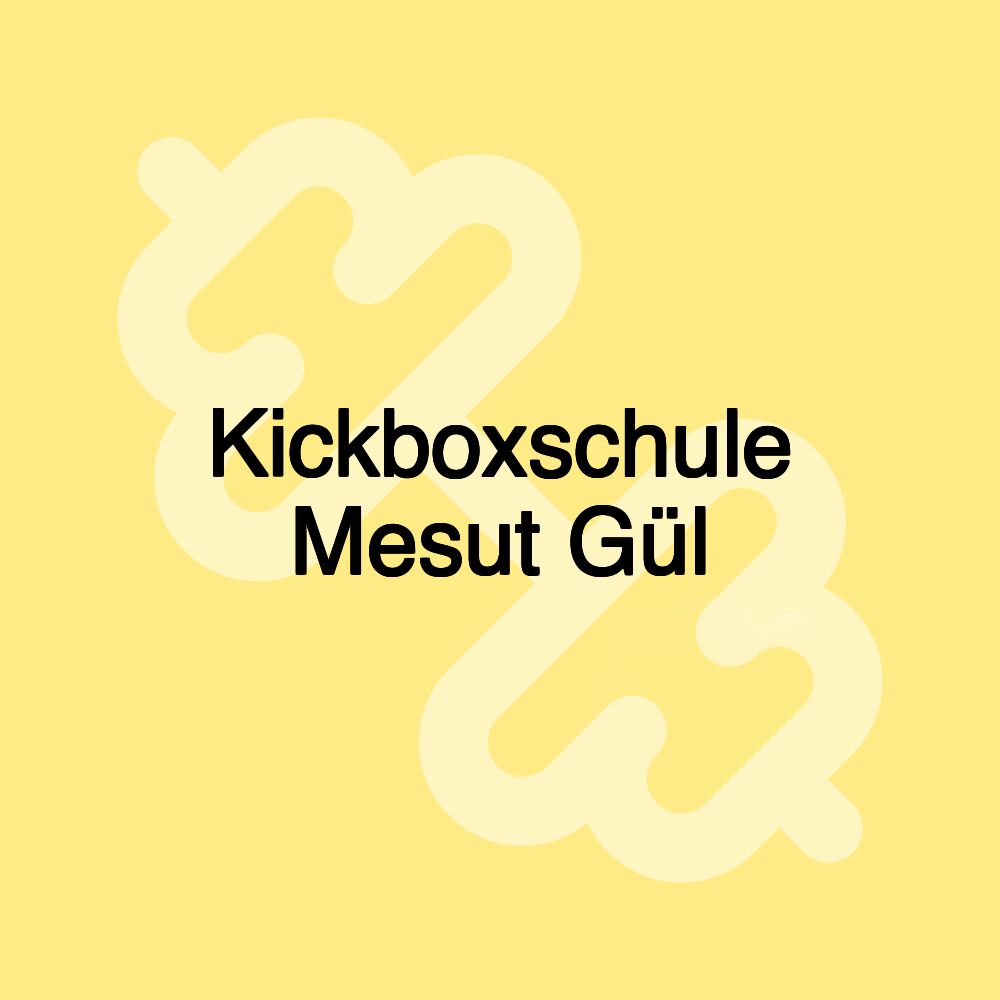 Kickboxschule Mesut Gül