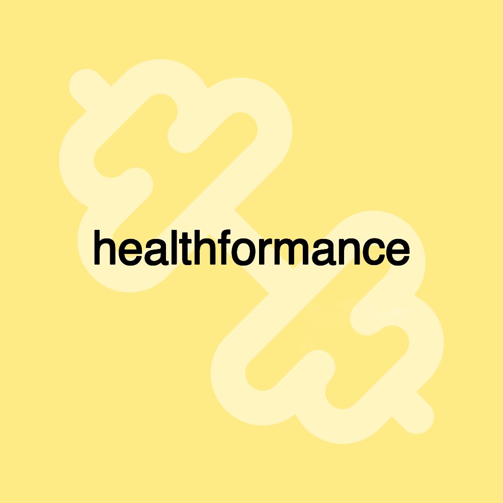 healthformance healthformance