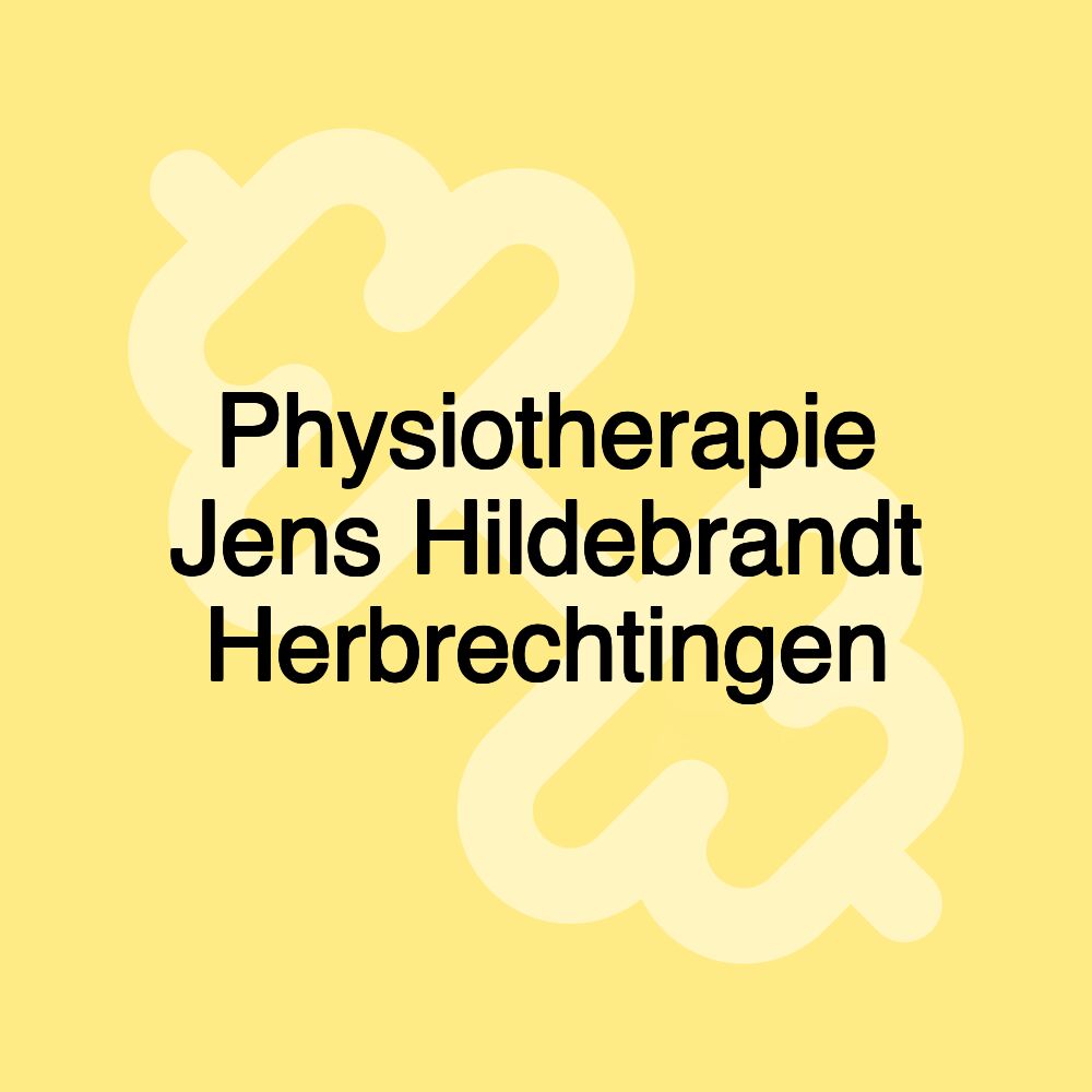 Physiotherapie Jens Hildebrandt Herbrechtingen Physiotherapie Jens Hildebrandt Herbrechtingen