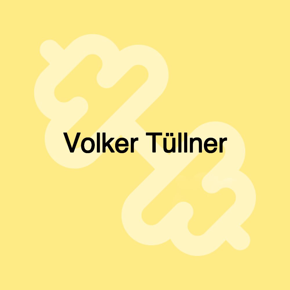 Volker Tüllner