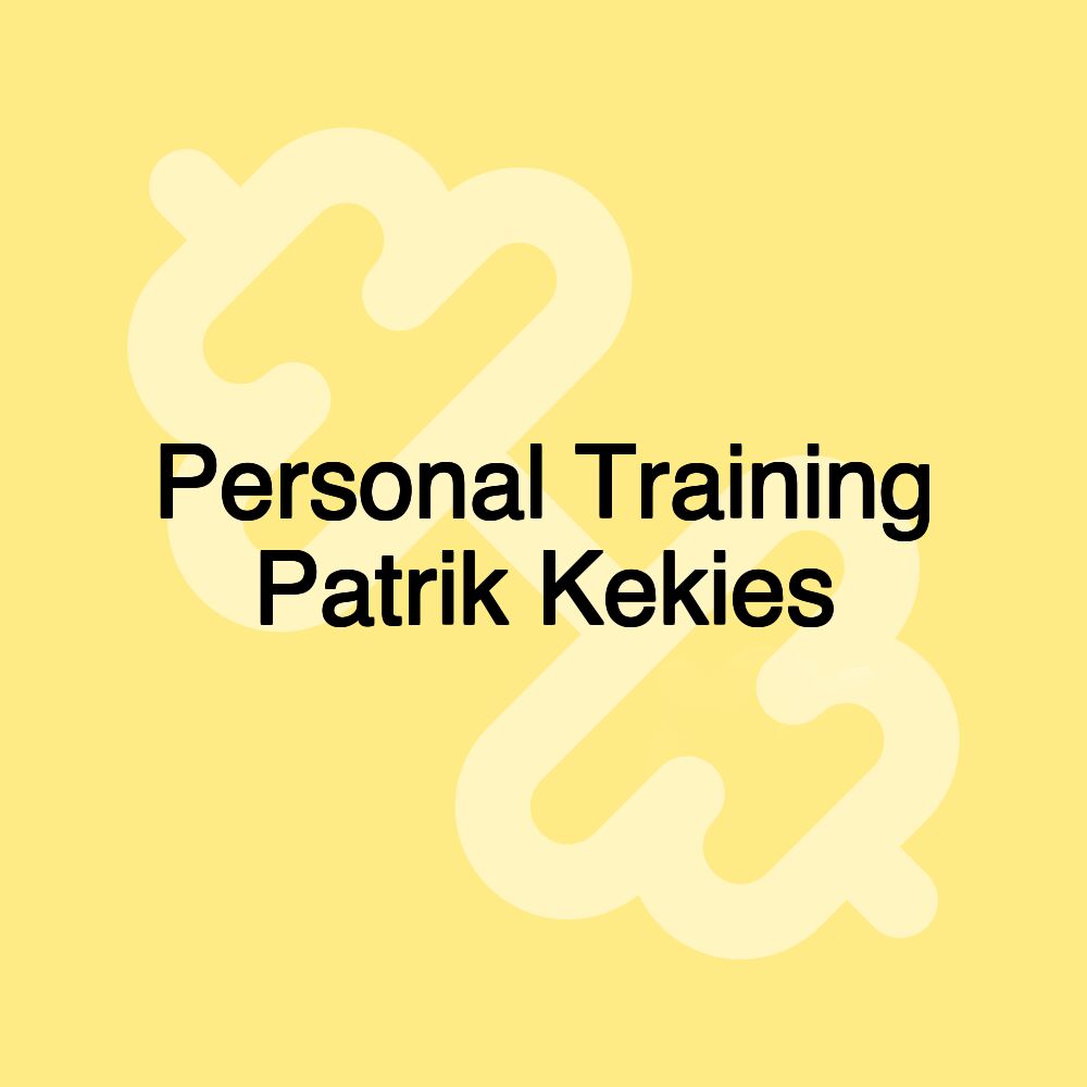 Personal Training Patrik Kekies