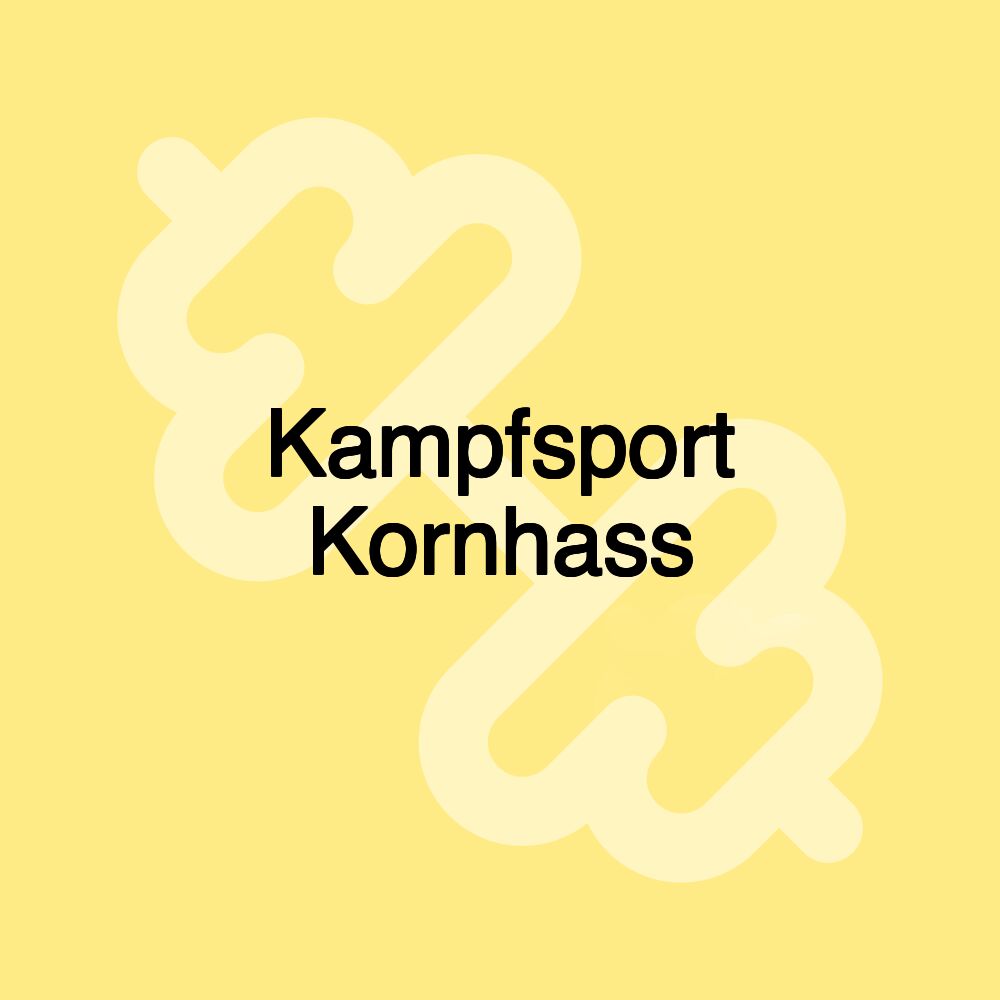 Kampfsport Kornhass