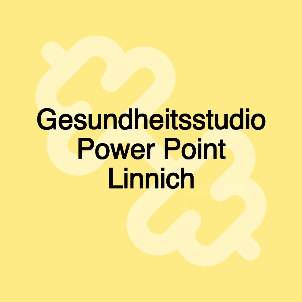 Gesundheitsstudio Power Point Linnich Gesundheitsstudio Power Point Linnich