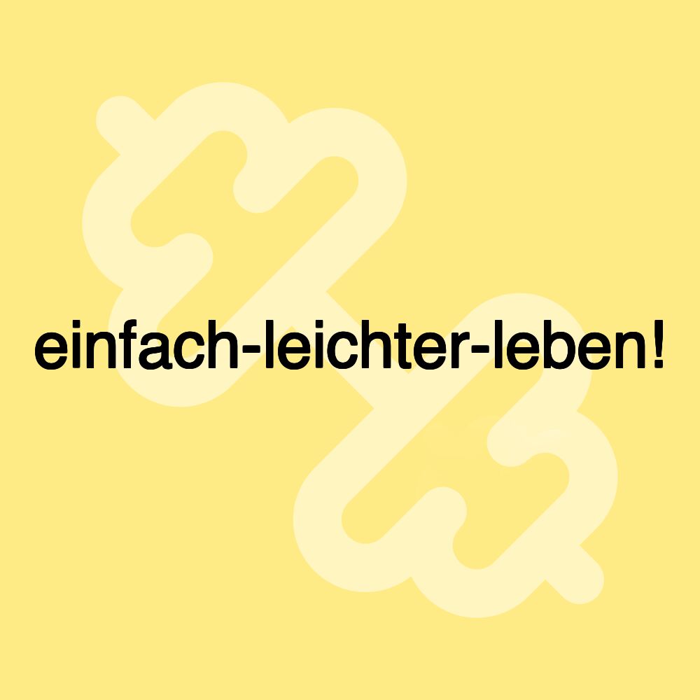 einfach-leichter-leben!