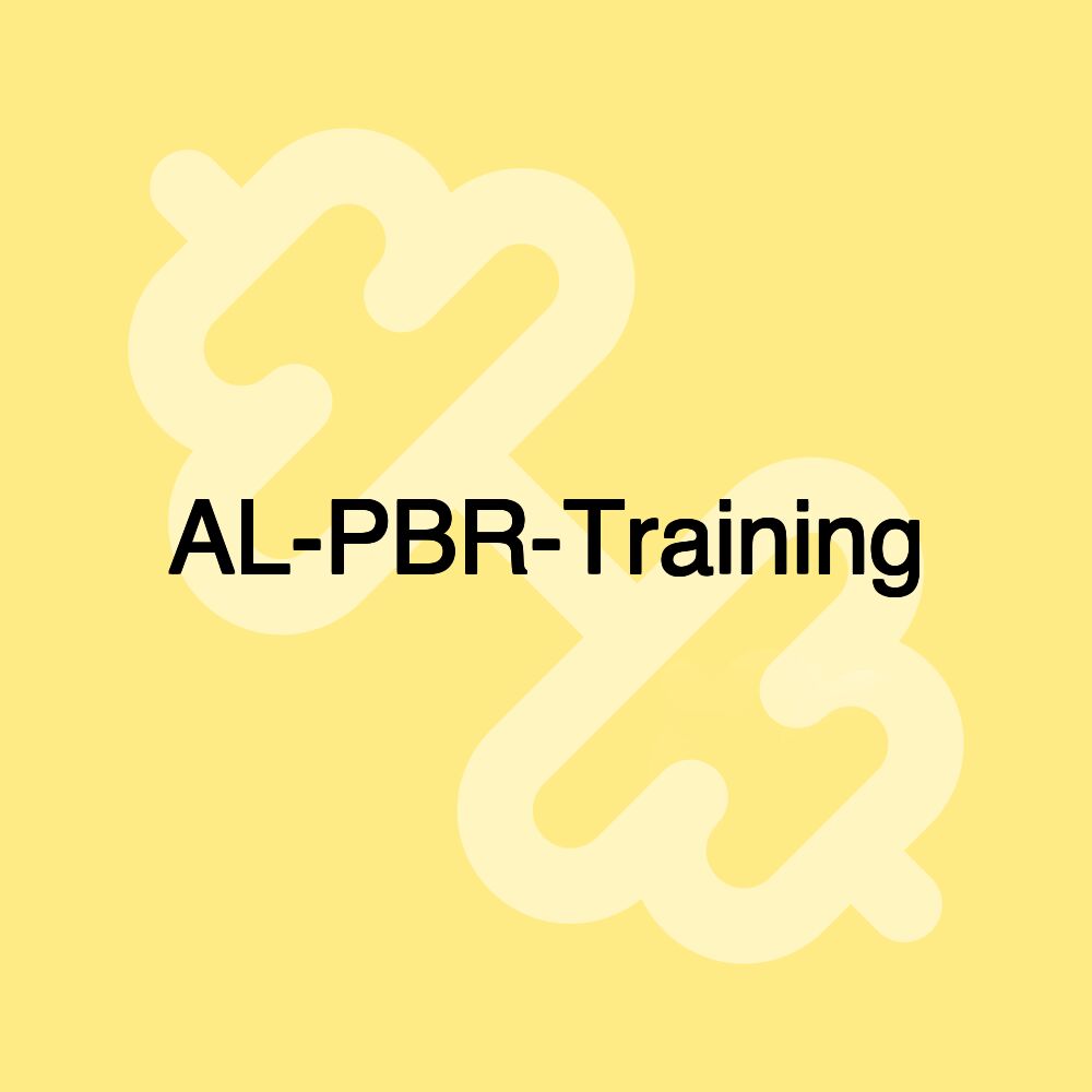 AL-PBR-Training AL-PBR-Training