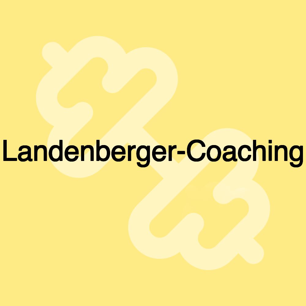 Landenberger-Coaching