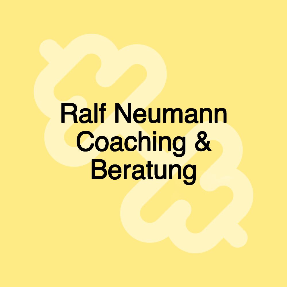 Ralf Neumann Coaching & Beratung