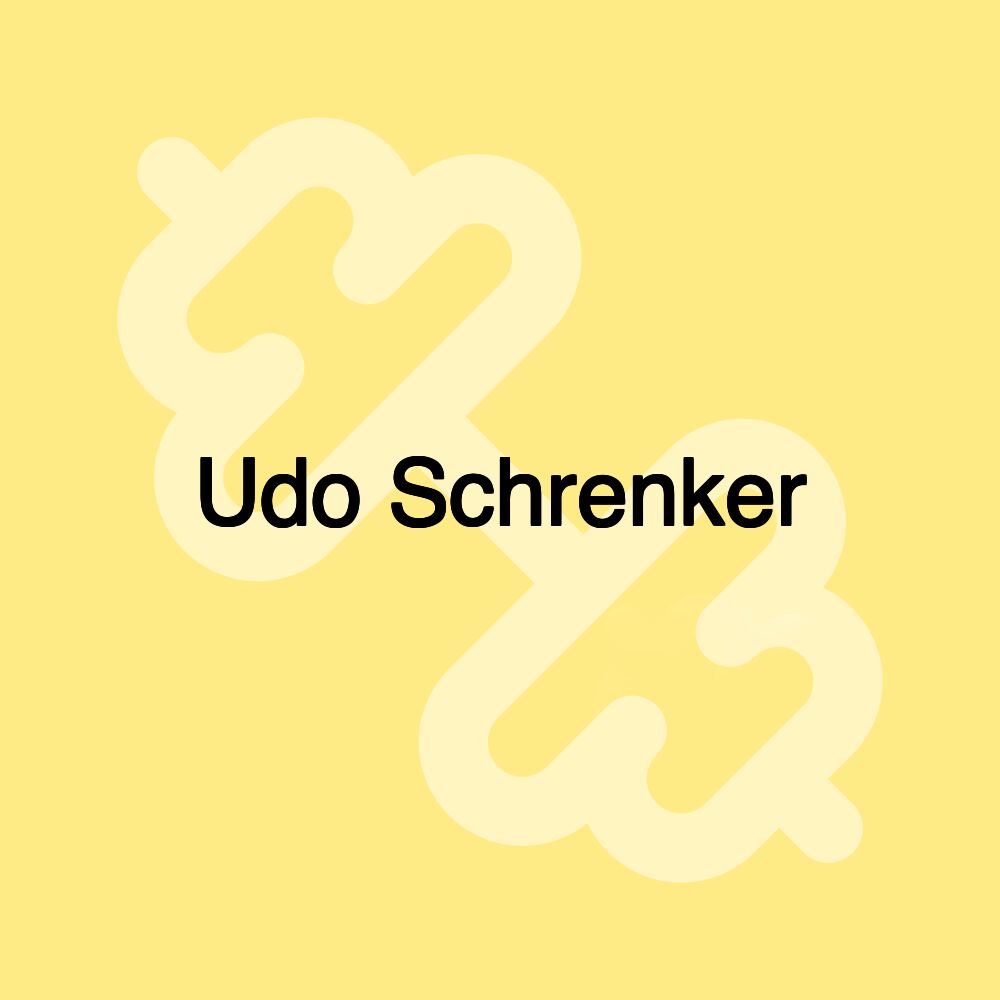 Udo Schrenker