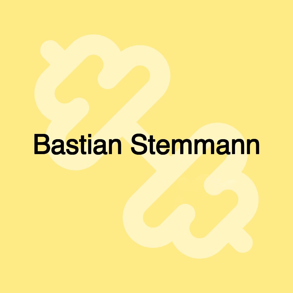 Bastian Stemmann