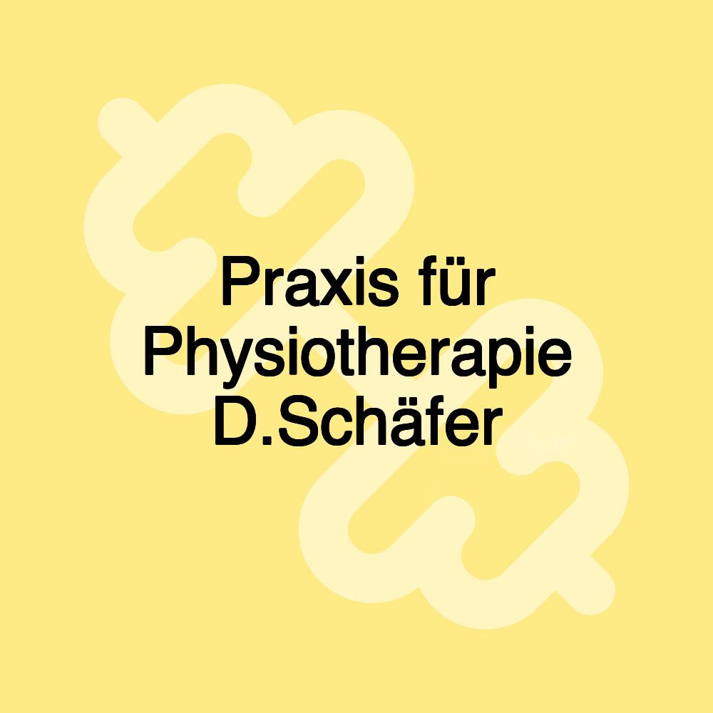 Praxis für Physiotherapie D.Schäfer