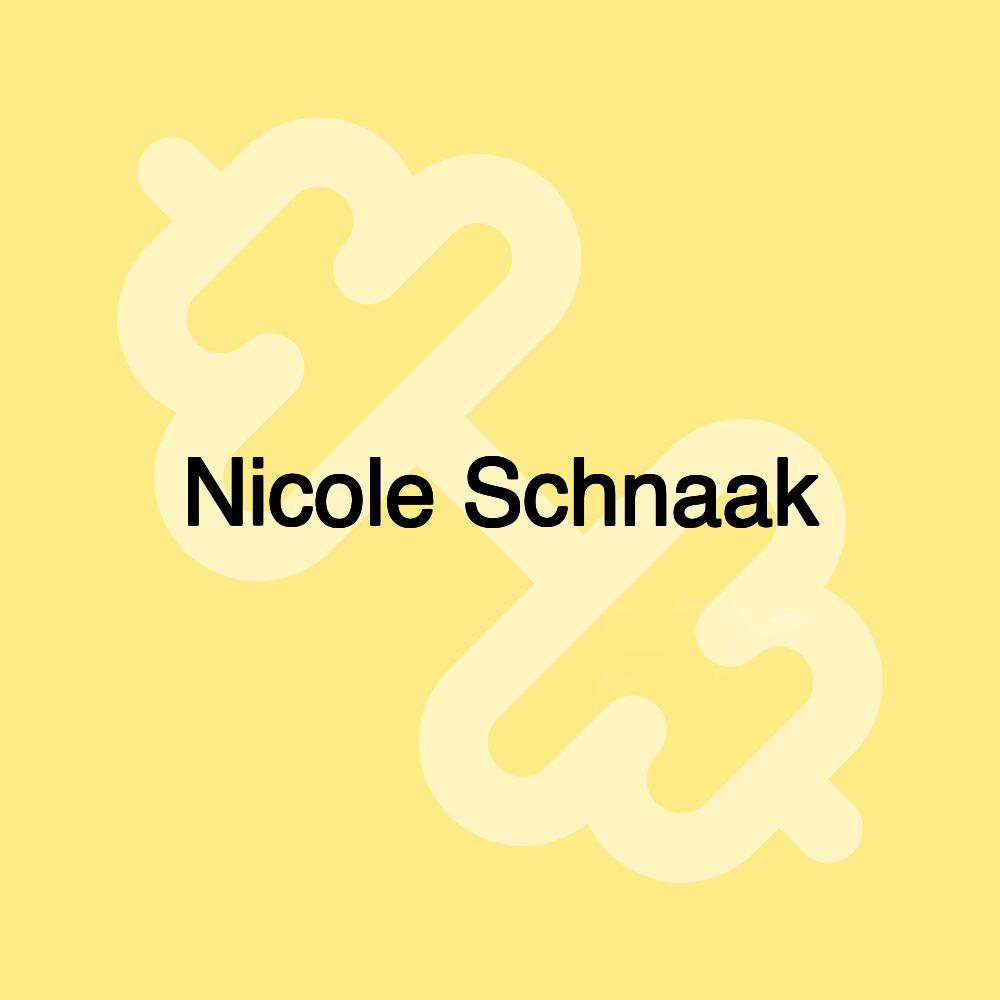 Nicole Schnaak Nicole Schnaak
