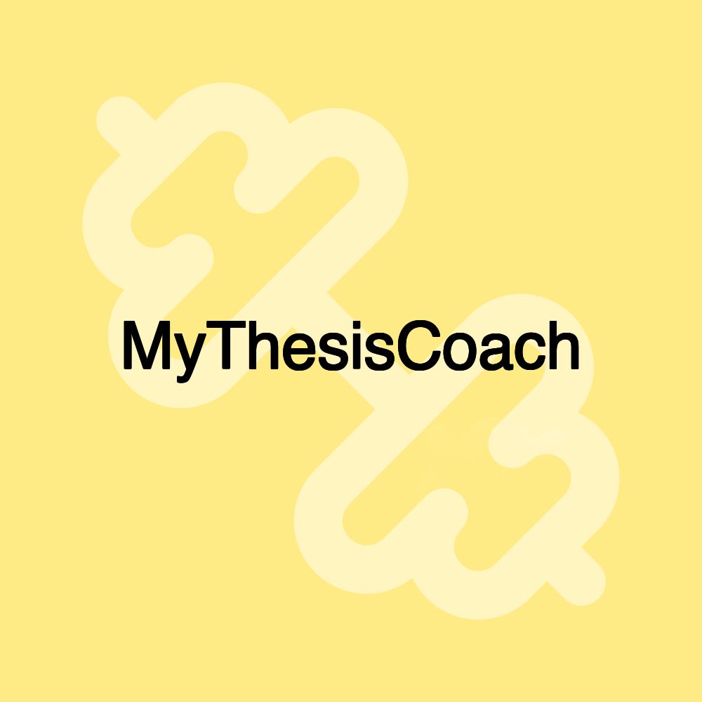 MyThesisCoach