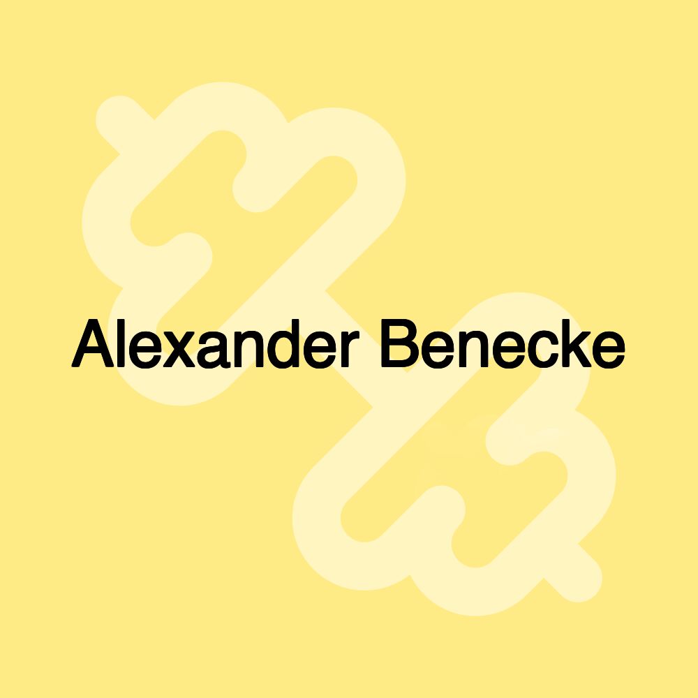 Alexander Benecke