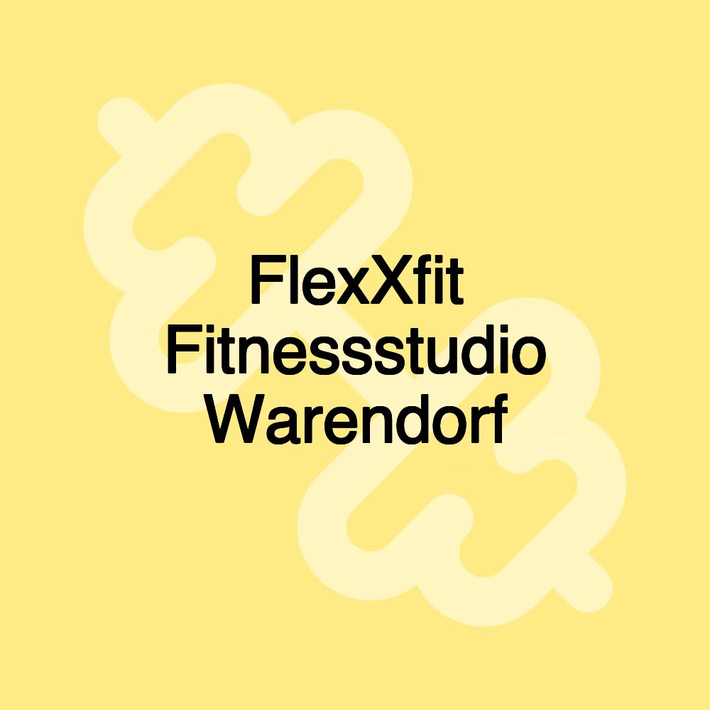 FlexXfit Fitnessstudio Warendorf