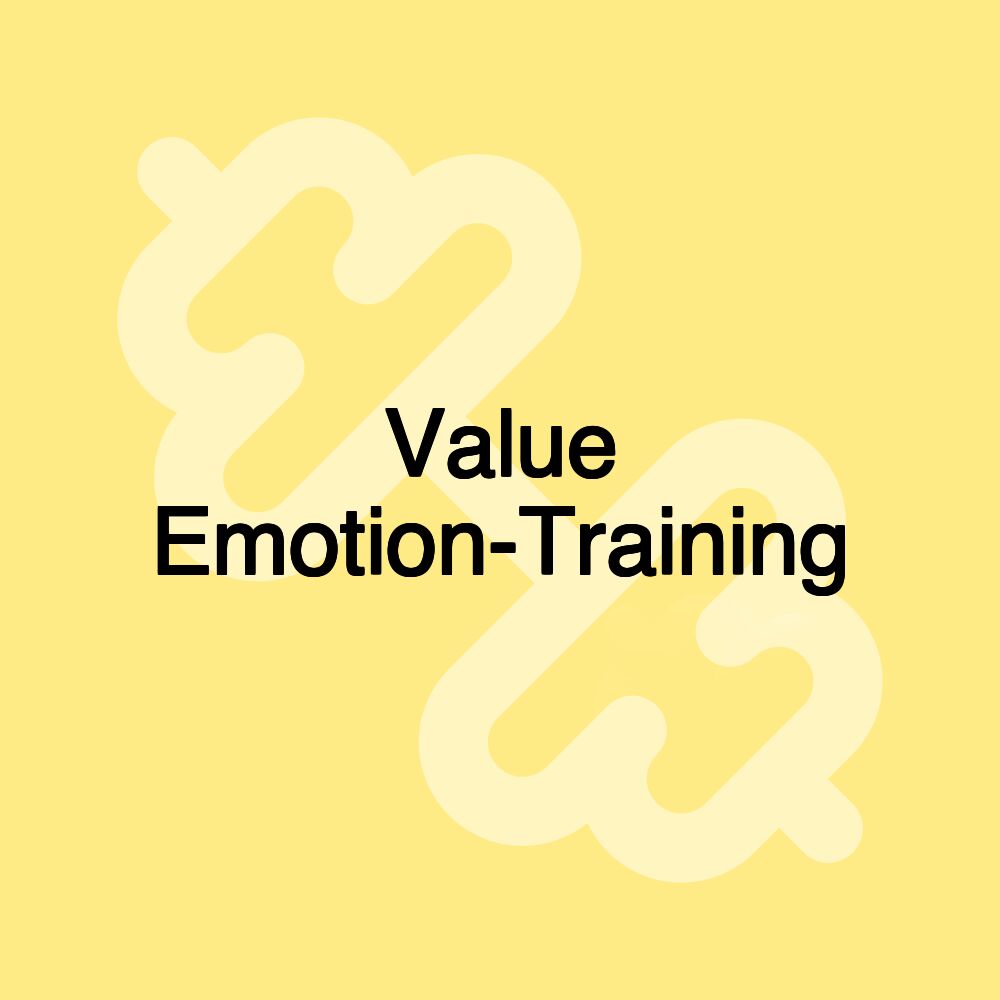 Value Emotion-Training