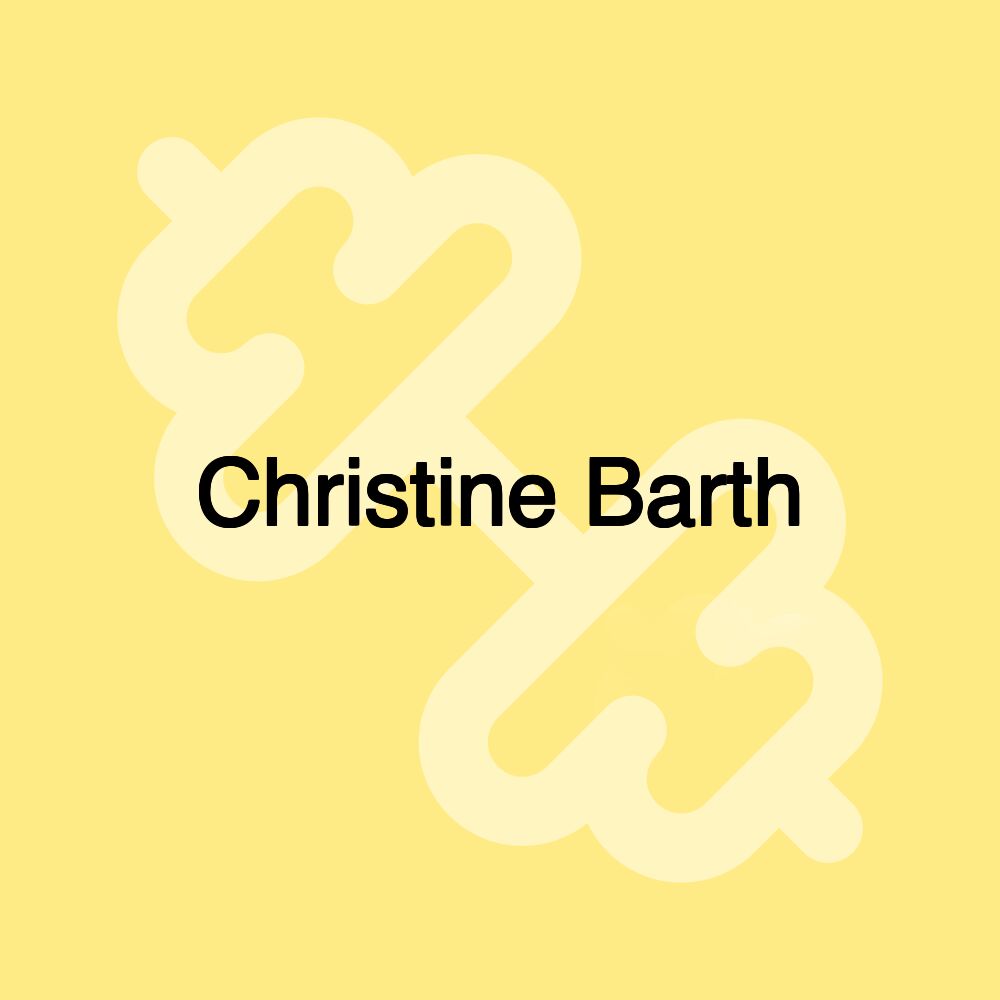 Christine Barth Christine Barth